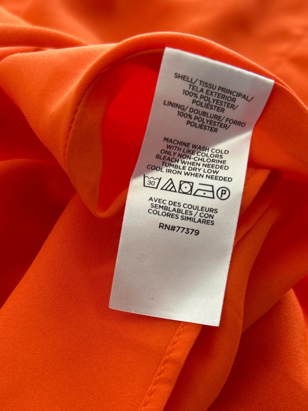 Ann Taylor Size 4 Sleeveless Bright Orange High-Low Belted Midi Dress - Picture 7 of 7